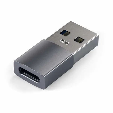 Satechi USB-A auf USB-C Adapter, Space Grau – Bild 1