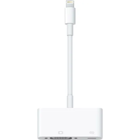 Apple - Adapter - lightning naar VGA - Wit – afbeelding 1