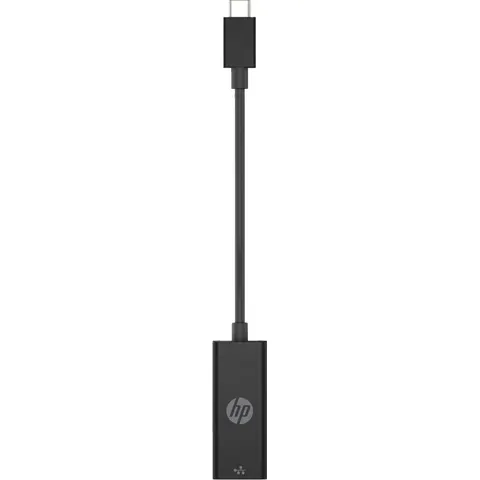 HP USB-C zu RJ45 Adapter – Schwarz – Bild 1