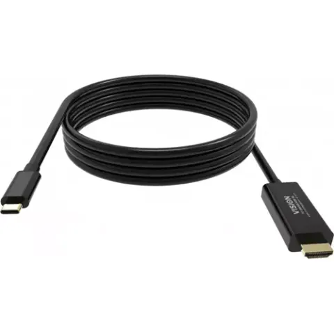 Vision 2m Black USB-C to DP 8K Cable - Kabel - Digital/Daten – Bild 1