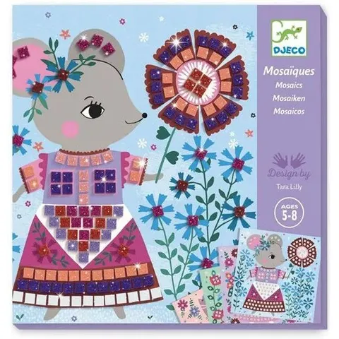 Djeco plakken Lovely Pets – afbeelding 1