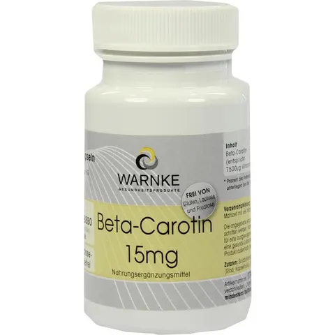 Beta Carotin Kapseln 15 mg – Bild 1