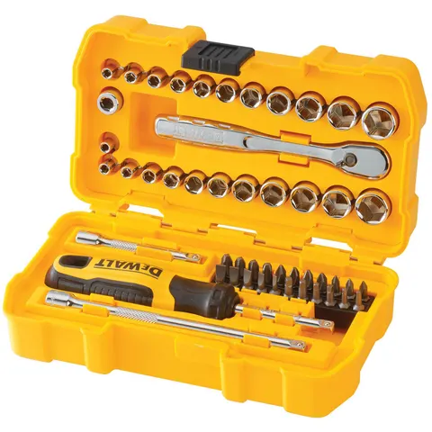 DeWALT 1/4" Dopsleutelset 50 delige Set (stuk) – afbeelding 1