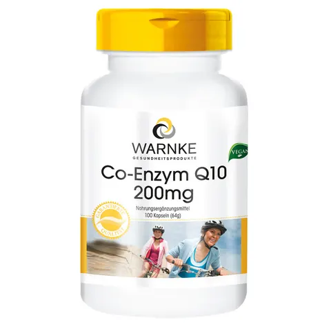 Co-enzym Q10 200 mg Kapseln – Bild 1