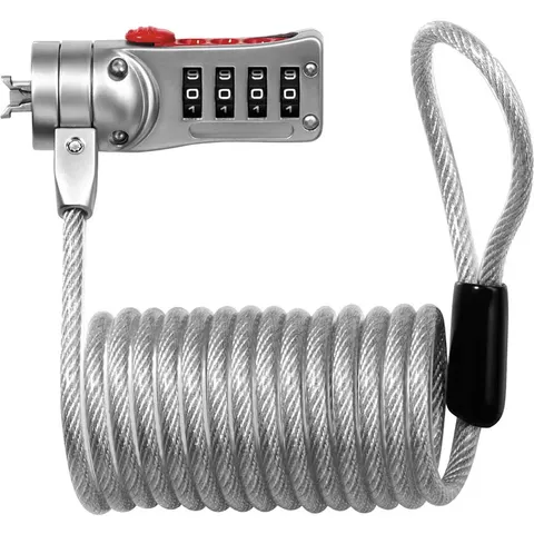 Masterlock Combi Computer Cable Lock – image 1