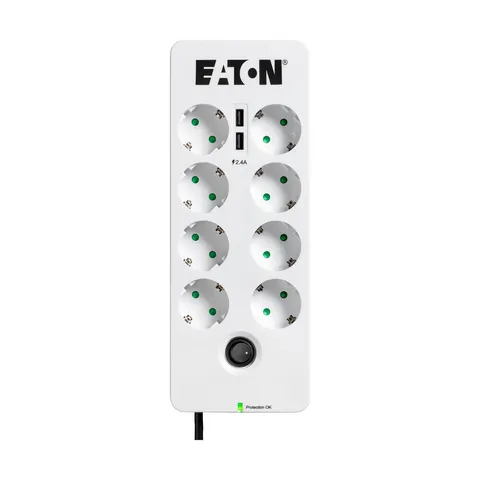 EATON Protection Box 8 Tel USB DIN – Weiß – Bild 1