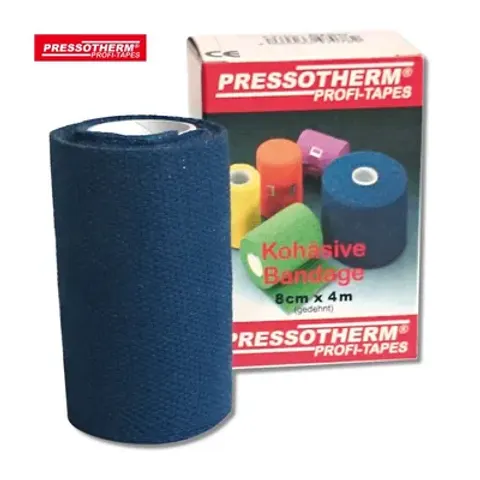 Pressotherm Kohäsive Bandage 8cmx4m blau – Bild 1