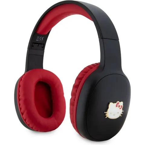 Hello Kitty Bicolor Metal Head - Bluetooth Koptelefoon - Zwart/Rood – afbeelding 1