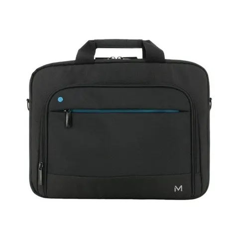 Mobilis TheOne Briefcase Toploading Blue zip 14-16" black – Bild 1