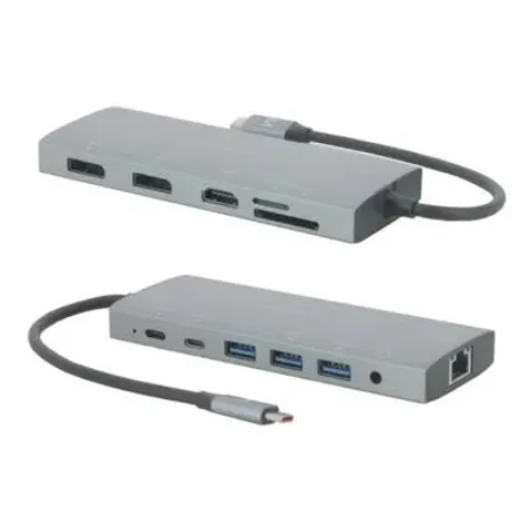 Mobilis USB-C Docking Station 12 in 1 100 W Max – Bild 1