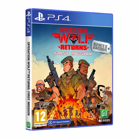 Operation Wolf Returns: First Mission: Rescue Edition - PS4 – afbeelding 1