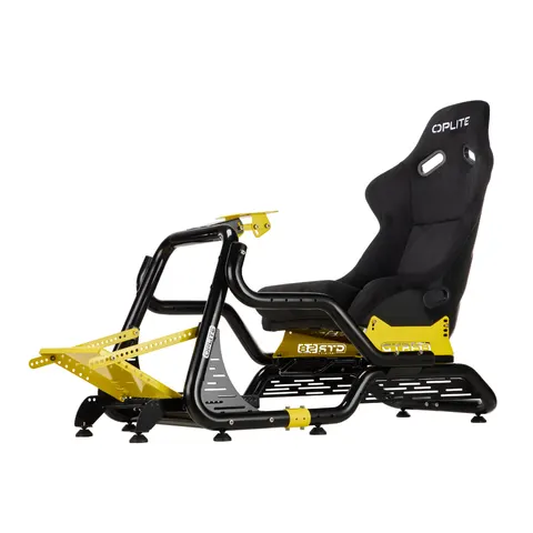 OPLite Cockpit GTR S8 Elite Force schwarz-gelb – Bild 1