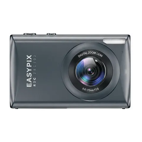 Easypix V48 Pocket Anthrazite Digitalkamera – Bild 1