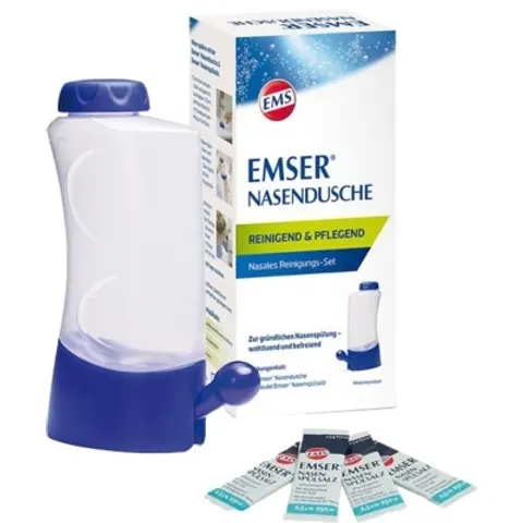 Emser Nasendusche mit 4 Beuteln Nasenspülsalz – Bild 1