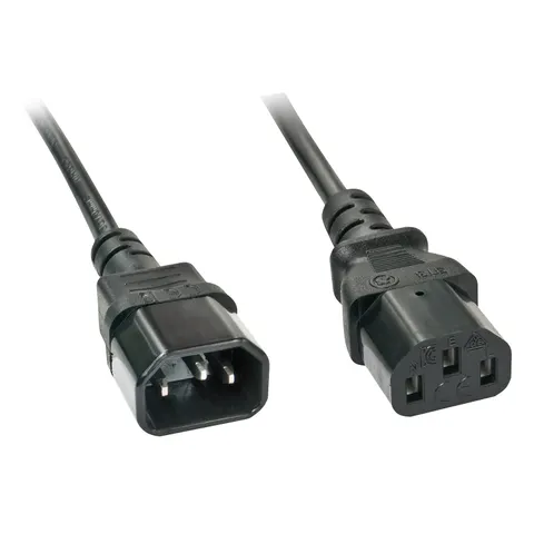 Lindy 3m C14 to C13 Extension Cable – image 1