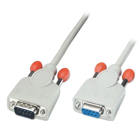 Lindy RS232 Cable 9P-SubD M/F 10m – image 1