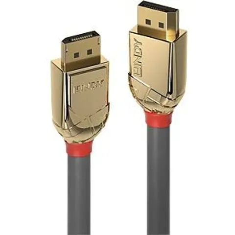 Lindy 36291 DisplayPort-Kabel 1 m Grau – Bild 1
