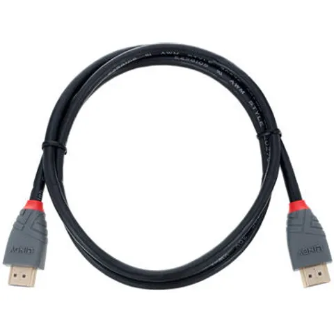 Lindy 1m High Speed HDMI Cable Anthra Line – image 1