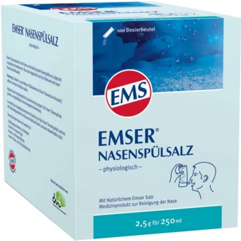 EMSER Nasenspülsalz 100 St Pulver – Bild 1