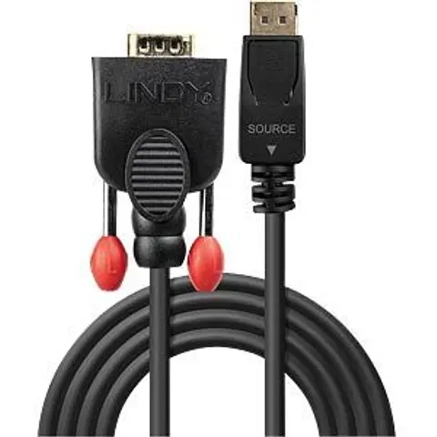 Lindy 2m DisplayPort to VGA Cable – image 1