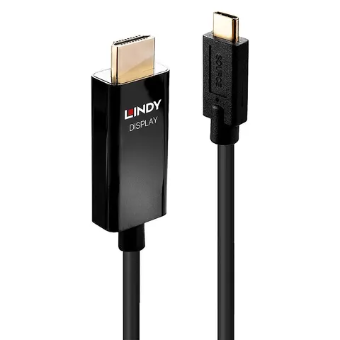 Lindy 2m USB Type C to HDMI 4K60 Adapter Cable with HDR – image 1