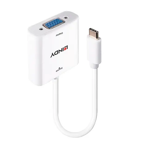 Lindy USB Type-C to VGA Converter – image 1