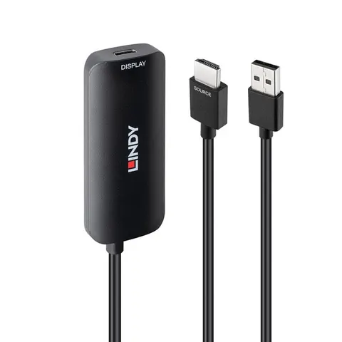 Lindy HDMI to USB Type C Converter with USB Power – image 1