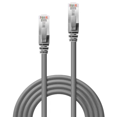 LINDY Patchkabel Cat6 SSTP / S/FTP PIMF grau 20m – Bild 1