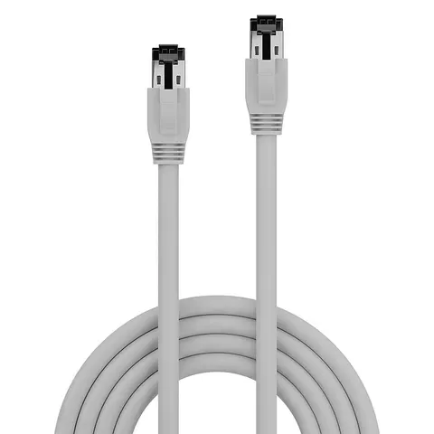 LINDY Patchkabel Cat.8.1 S/FTP LSZH Kabel, grau, 2m – Bild 1