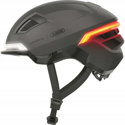 ABUS Fahrradhelm HYP-E – grau – Bild 1