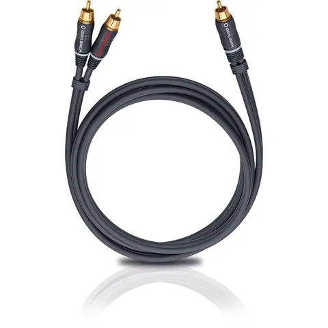 BOOOM Y-Adapterkabel 2,0m anthrazit (D1C23702) – Bild 1