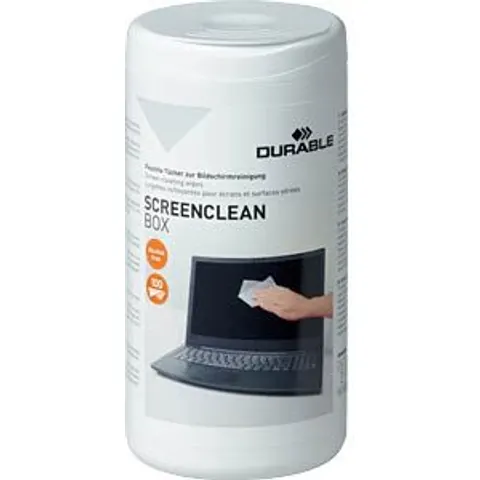 Durable 573602 Bildschirmreinigungstücher 100 St. – Bild 1
