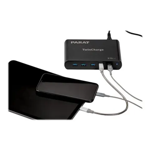 PARAT TC5 TwinCharger schwarz – Bild 1