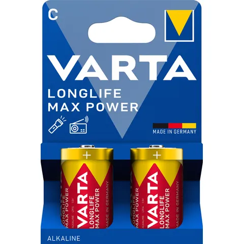 VARTA Longlife Max Power C Blister 2 – Bild 1