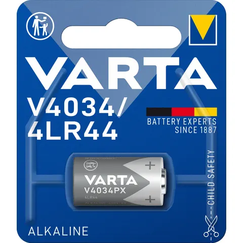 Varta Batterie Electronics V4034 4LR44 1St. – Bild 1