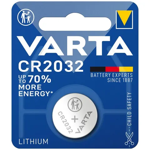 Varta knoopcelbatterij CR-2032 3 V – afbeelding 1