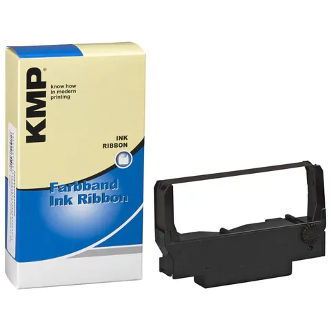 KMP Farbband Epson ERC 30 black kompatibel – Bild 1