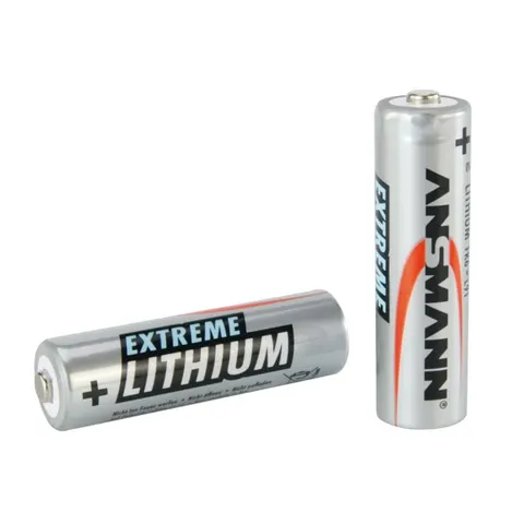 ANSMANN Mignon-Batterie, Extreme Lithium, 2 Stück – Bild 1