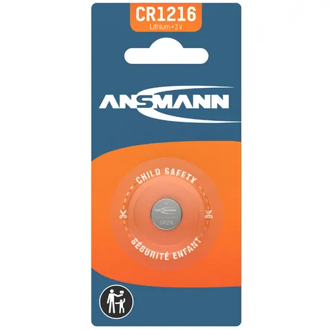 Ansmann 3V Lithium CR1216 Wegwerpbatterij – afbeelding 1