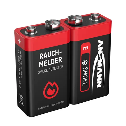 Ansmann 1515-0006 Alkaline 9V batterij/accu – afbeelding 1