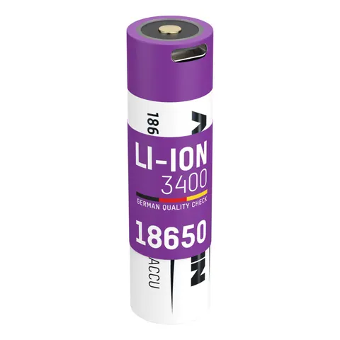 Ansmann Li-Ion Accu 18650 3400mAh – afbeelding 1