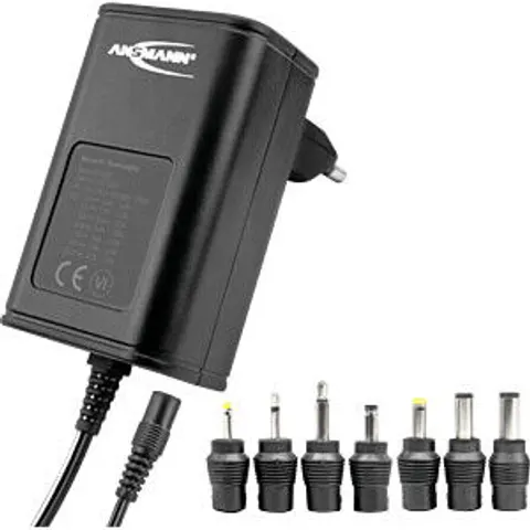 ANSMANN Universal-Steckernetzteil APS 600, 7,2 W / 3-12 V – Bild 1