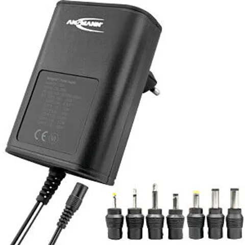 ANSMANN Universal-Steckernetzteil APS 1500, 18 W / 3-12 V – Bild 1