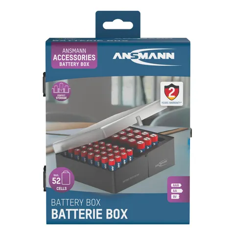 Ansmann Batterijset AAA, AA 52 stuk(s) Incl. box – afbeelding 1