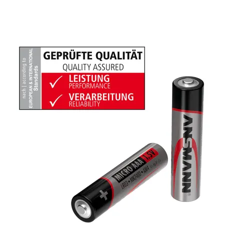 ANSMANN Batterien Micro AAA 1.5 V – Bild 1