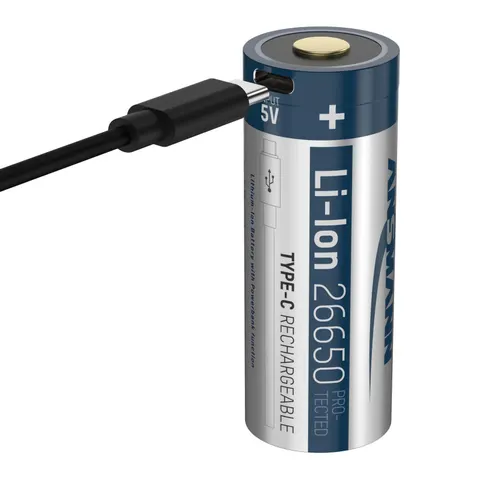 Ansmann Li-Ion Accu 26650 5100mAh – afbeelding 1