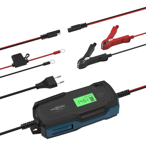 Ansmann Acculader BC 6-12V / 4A – afbeelding 1