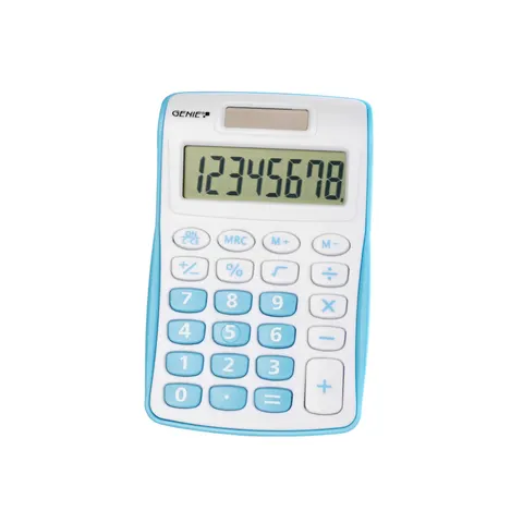 GENIE Taschenrechner 120 B 8-stellig blau – Bild 1