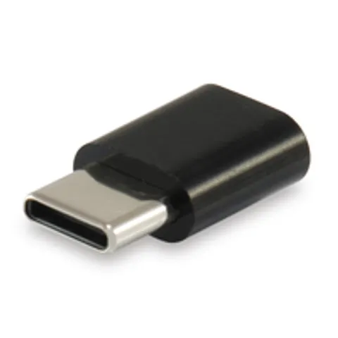 Equip 133472 Kabeladapter USB C Micro USB B Schwarz – Bild 1