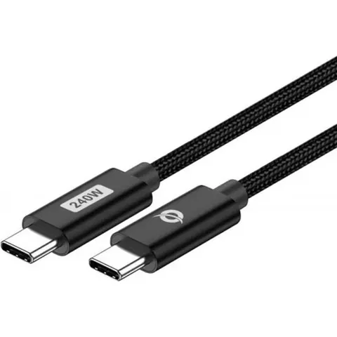 CONCEPTRONIC USB-C Kabel ETTA03B20 240W 2m schwarz – Bild 1